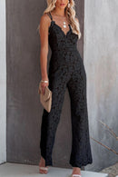 Women’s Elegant Jumpsuit Sexy Sleeveless Lace Strappy Party Outfit