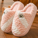 Women's slippers of house non-slip elegant warm in winter
