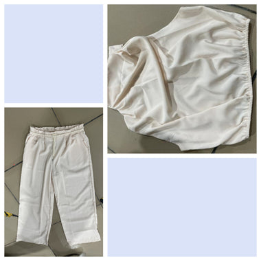 Women's 2-Piece Sleeveless Top And Wide-Leg Pants Set Summer Outfit