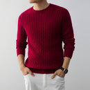 Men’s Sweater Pullover Knit Elegant Loose Cool Warm Top Men’s Clothing