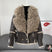 Women's coat elegant in rabbit fur sheepskin collar warm streetwear