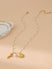 Women's Necklace stainless steel pendant of boat starfish small fish