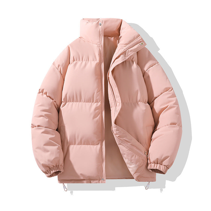 Women's Jacket cotton padded stand-up collar puffer warm elegant