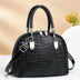 Women's handbag leather crocodile pattern retro luxury shoulder strap
