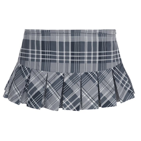 Women's short skirt versatile elegant slimming soft and printed