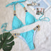 Women's swimwear bikini 2 pieces sexy elegant halter