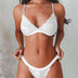 Women's lingerie set elegant sexy solid color lace bra