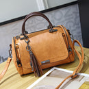 Women's pillow bag leather elegant a diagonal shoulder