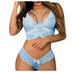 Women's lingerie set corset floral lace Bralette two pieces Bra