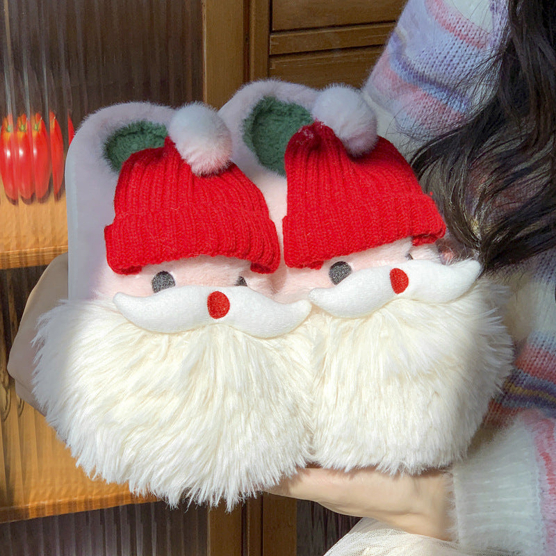 Women's slippers Christmas plush elegant hot cuties