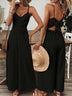Women's Jumpsuit Elegant Casual Bow Back Detail Chic