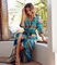 Printed dress, Bohemian style, Maxi beach dress, loose, casual, with buttons