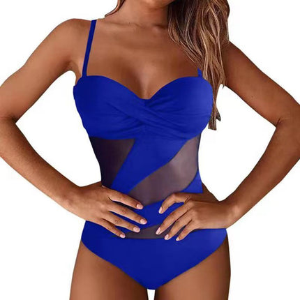 Women's swimwear one-piece elegant Cutout