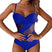 Women's swimwear one-piece elegant Cutout