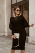 Women's dress elegant lantern sleeves trendy solid color