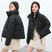 Women's short down jacket Puffer padded cotton thick stand-up collar