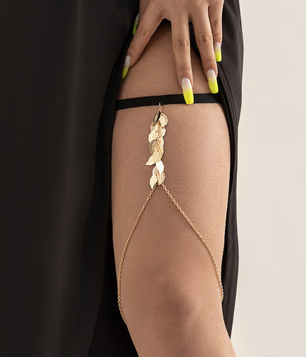 Buy 09-gold-0143 Women's bracelet leg Sexy elegant