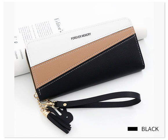 Women's purse card holder elegant handbag matching color