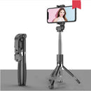 Compatible Apple Bluetooth Selfie Stick Tripod Universal Mobile Live Bracket-1