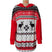 Women's sweater Christmas hooded long sleeve elk print