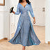 Party jumpsuit Sequin Plus Size High Waist Long Sleeve Party