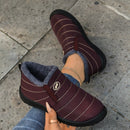Women’s Boots Elegant Ankle Cotton Fleece Lined Warm Padded Casual Plus Size-6