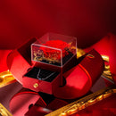Luxury Red Apple Jewelry Box with Eternal Rose & Gift Necklace-6