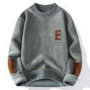 Men’s Knitted Sweater Pullover  Plus Fleece Thick Warm Winter-10