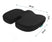 Memory foam lumbar and back support cushion