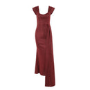 Women's dress party  Long Thin And Shimmering elegant shiny