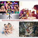 Compatible Apple Bluetooth Selfie Stick Tripod Universal Mobile Live Bracket-7