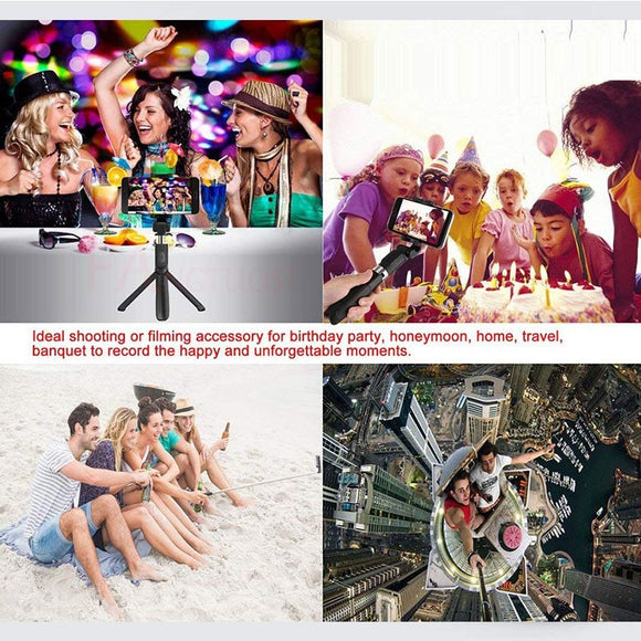 Compatible Apple Bluetooth Selfie Stick Tripod Universal Mobile Live Bracket