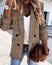 Women's blazer long sleeve sequin shiny elegant, office jacket buttoned