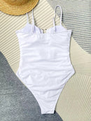 Women's swimwear one-piece monokini  elegant openwork backless
