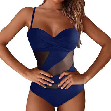 Women's swimwear one-piece elegant Cutout