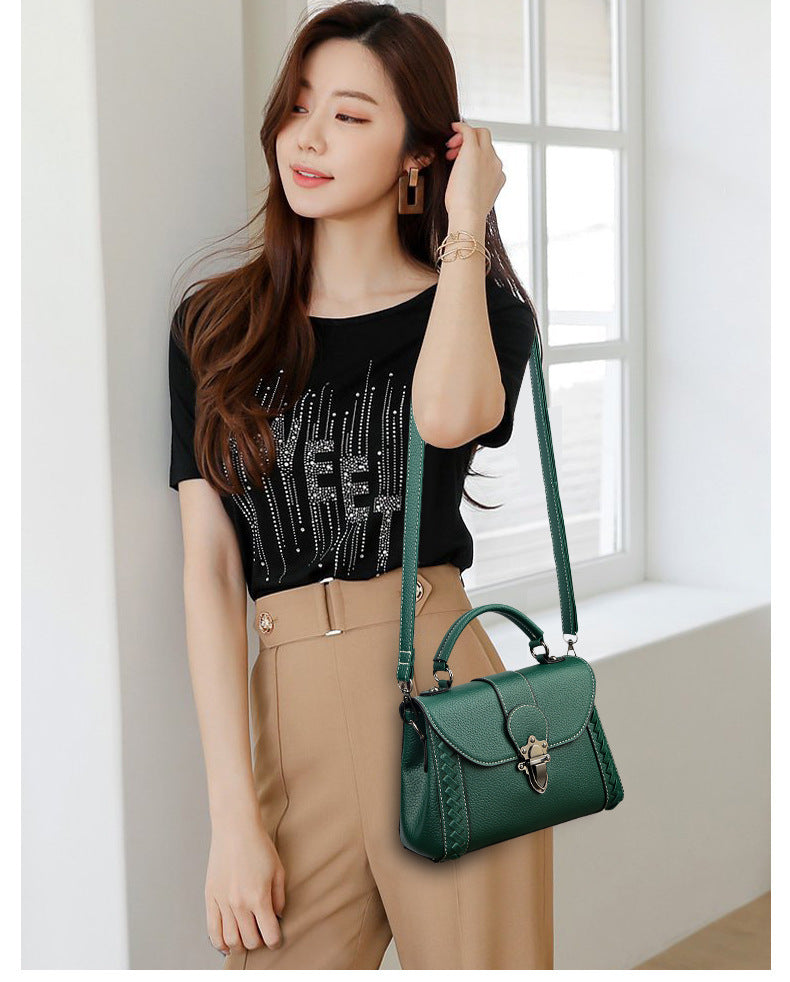 Women's handbag leather crossbody elegant travel high quality