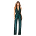  Jumpsuit Shiny Sleeveless Sequined Sparkly Formal