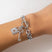 Women's Necklace thick with shiny lock and key pendant accessories