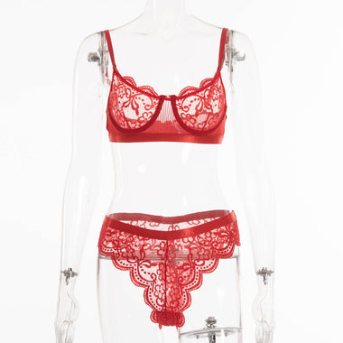 Women's lingerie set elegant sexy fashionable lace