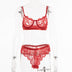 Women's lingerie set elegant sexy fashionable lace