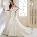 Fishtail Bridal Wedding Dress Corset Backless Women