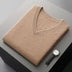 Men’s Sweater Vest Elegant Ribbed Knit Sleeveless V Neck Business Style