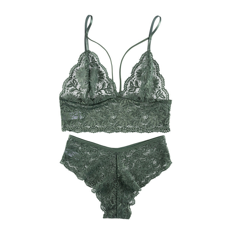 Women's lingerie set elegant ultra-thin