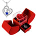 To My Love Preserved Red Rose Necklace Gift Love You Gift Set