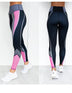 Women's Leggings Sexy Fitness, Pencil Pants, Colorblock Digital Print