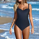Women's swimwear one-piece elegant push up
