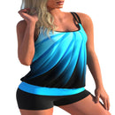 Women's Tankini Set Vibrant Elegant stretchy comfortable