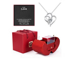 Luxury Red Apple Jewelry Box with Eternal Rose & Gift Necklace-21