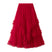 Women's skirt Multi-layer slimming, skirt long high waist, evening