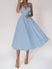 Elegant Sweetheart Neck Cocktail Dress Women Sexy Spaghetti Straps